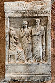 Hania - the Archaeological Museum, the Funerary Stele of Roman times found at  Gavdos, 1900 (1st c. BC - 4th c AD). 